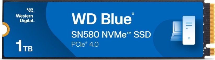 WD SN580 1TB M.2 2280 PCI-E x4 Gen4 NVMe (WDS100T3B0E)