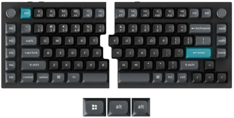 Keychron Q11 Ultra 8K Keychron Milk POM Switch Brown (Q11U-M3)