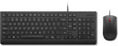 Lenovo Lenovo 4X31R64400 klawiatura Dołączona myszka univerzálny USB US English Čierny