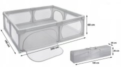 ATL DA536B Kojec pre deti 200*140*65cm
