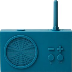 Lexon LEXON FM radio and wireless speaker TYKHO3 Portable, Wireless connection, Duck Blue, Bluetooth
