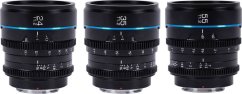 Sirui Sirui Cine Lens Nightwalker S35 Kit 24/35/55mm T1.2 E-Mount Black