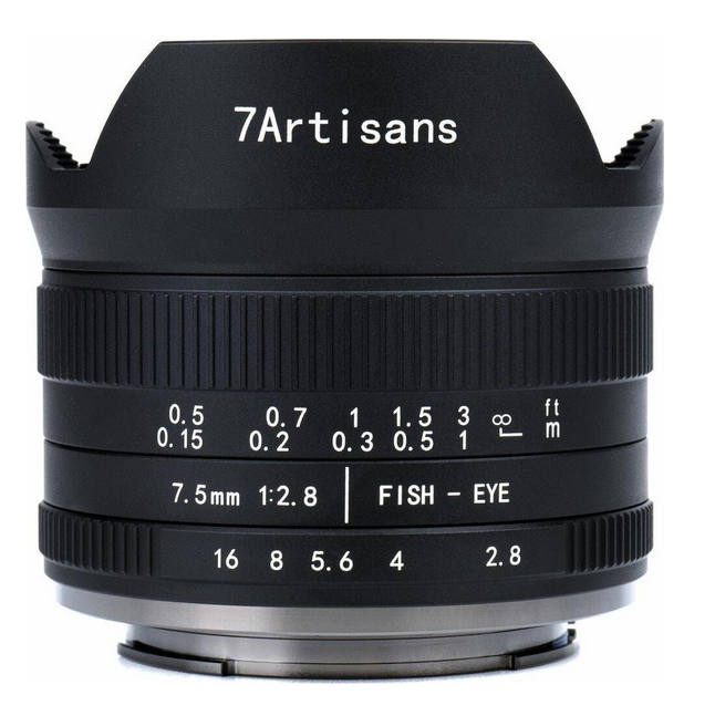 7Artisans Canon M 7.5 mm f/2.8 II