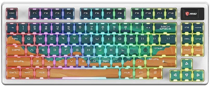MSI Forge GK600 TKL Mars Linear Switch (FORGE GK600 TKL W MARS US)