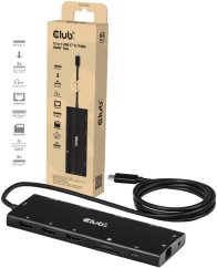 Club 3D CLUB3D stacja dokująca przewodowa USB 3.2 Gen 1 (3.1 Gen 1) Type-C Čierny (CSV-2556)