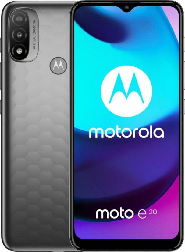Motorola Moto E20 2/32GB Sivý  (PARX0007PL)
