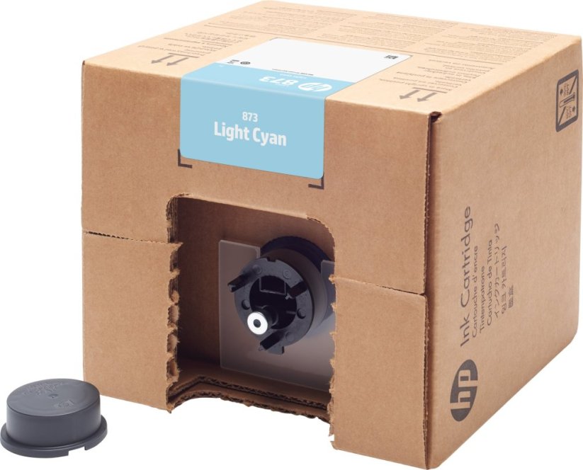 HP Toner 873 - 3 L - hell Cyan - original - rokovex do rokovex 800, 800 W