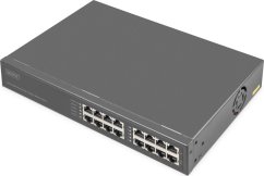 Digitus DIGITUS Switch 8-Port Gigabitgabit PoE + Injektor 250W schw