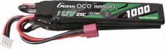 Gens Ace akumulátor Gens ace 25C 1000mAh 3S1P 11.1V Nunchuck 3X Airsoft Gun Lipo z konektorem T Plug