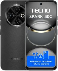 Tecno Spark 30C 6/128GB Czarny  (4894947051753)