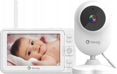 Lionelo LIONELO Baby monitor Babyline, LOC-BABYLINE 6.2 WHITE