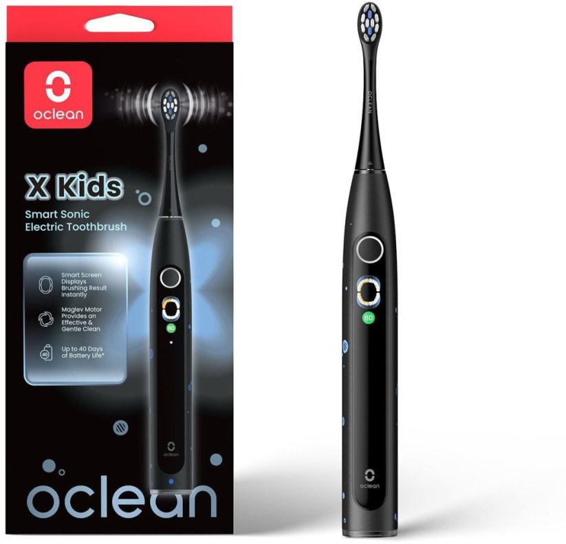 Oclean Oclean X Kids electric toothbrush, black