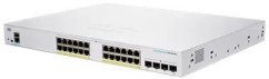 Cisco Cisco CBS250-24P-4X-EU-RF łącza sieciowe Zarządzany L2/L3 Gigabit Ethernet (10/100/1000) strieborný