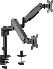 Equip Equip Tischhalterung 17"-32"/ 9kg 2TFT 360° Gasfeder sw