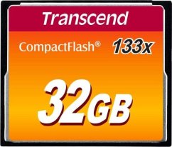 Transcend 133x Compact Flash 32 GB  (TS32GCF133)
