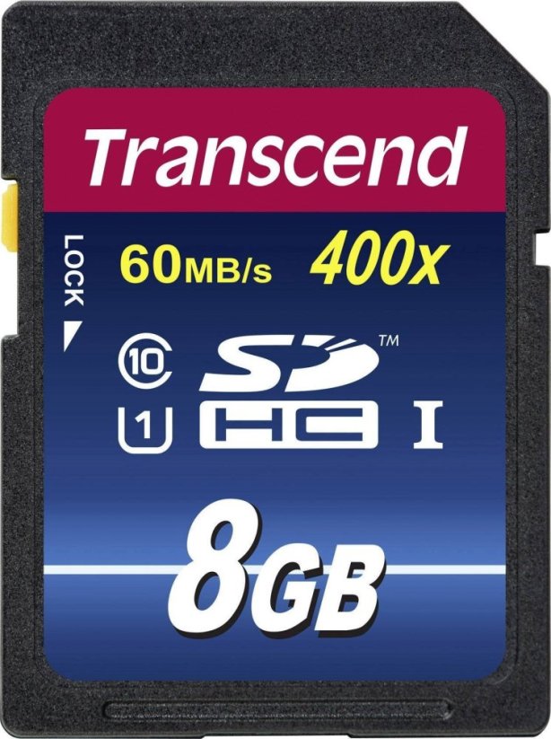 Transcend 300x SDHC 8 GB Class 10 UHS-I/U1  (TS8GSDU1)