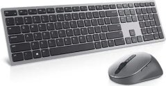 Dell Dell | Premier Multi-Device Klaviatūra ir pelė | KM7321W | Klaviatūra ir pelė | Wireless | Batteries included | EN/LT | Titan pilkas | Belaidė jungtis