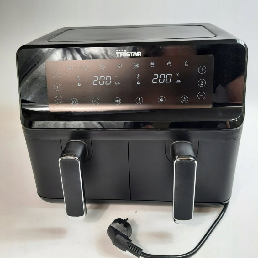 Tristar Tristar Double Basket Airfryer | FR-9026 | Power 2700 W | Capacity 8 L | Black