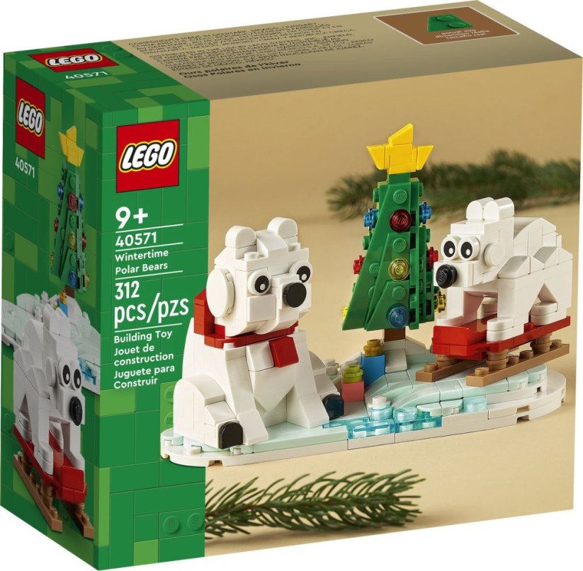 LEGO Exclusive Zimowe niedźwiedzie polarne (40571)