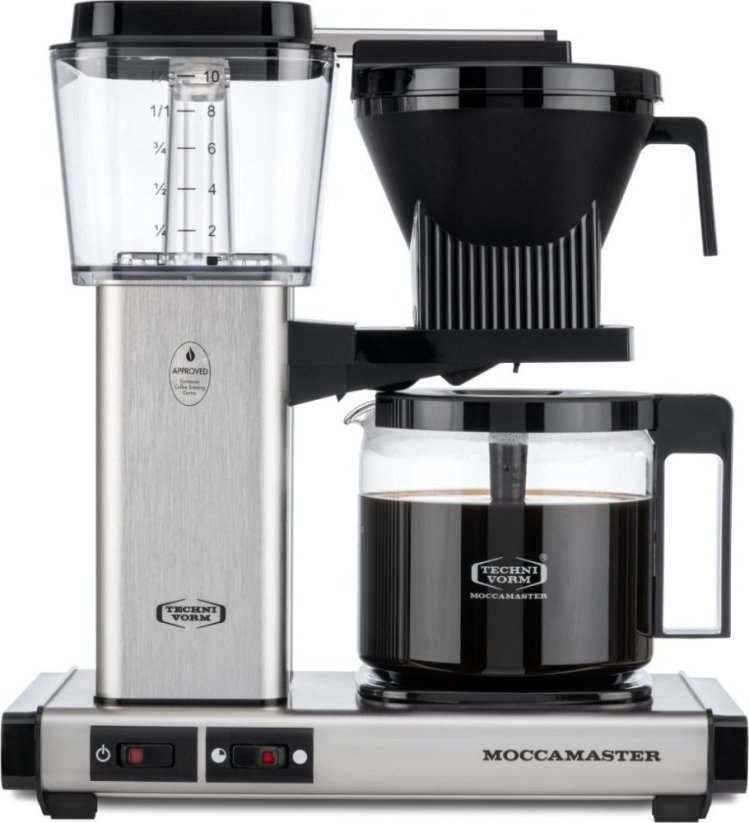 Moccamaster Filter coffee maker Moccamaster "Automatic Brushed"