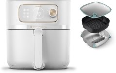 Philips Philips 7000 series HD9876/25 frytkownica Pojedyńczy 8,3 l Autonomiczny 2200 W Frytkownica na gorące powietrze Biely
