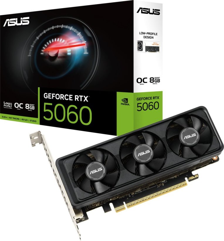 Asus GeForce RTX 5060 LP BRK OC 8GB GDDR7 DLSS4 (RTX5060-O8G-LP-BRK)