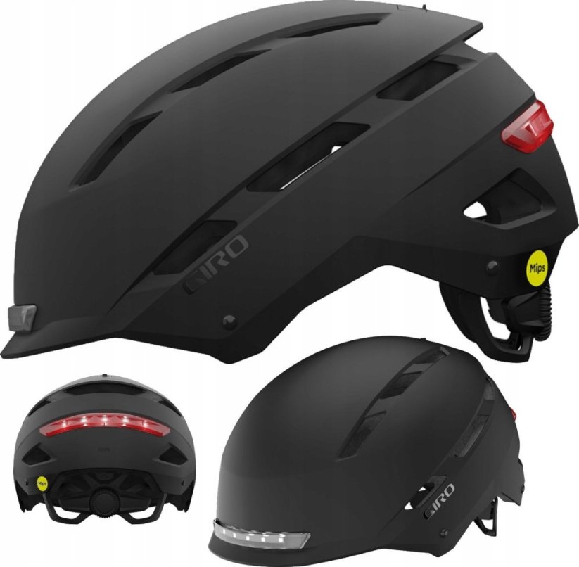 Giro prilba mestský GIRO ESCAPE MIPS INTEGRATED matte black roz. M (55-59 cm) (NEW)