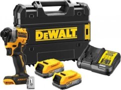 Dewalt Dewalt Cordless impact wrench DCF850E2T, 18V, 1/4 (yellow/black, 2x POWERSTACK Li-Ion battery 1.7 Ah, in T STAK box)