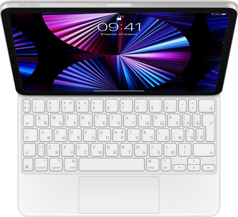 Apple Apple Magic Keyboard for iPad Air 11" M2 (+4th,5th gen) | 11" iPad Pro (1st-4th gen) - RUS White