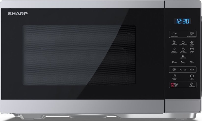 Sharp Sharp | Microwave Oven | YC-MS252AE-S | Free standing | 25 L | 900 W | Silver