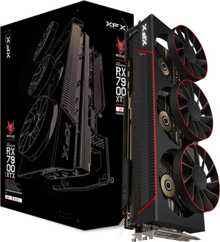 XFX Mercury Radeon RX 7900 XTX Magnetic Air Gaming 24GB GDDR6 (RX-79XMAIRB9)