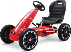 Milly Mally Milly Mally Gokart na pedále Abarth Red
