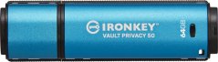 Kingston IronKey Vault Privacy 50, 64 GB  (IKVP50/64GB)