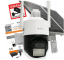 Solárny panel IP ORLLO 4K GSM AI 8MPx vonkajší Z17 ultra