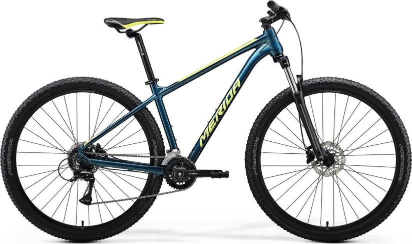 Merida Dviratis Merida Big.Nine 20 VI1 teal-blue(lime)-37 cm / S (Dydis: 37 cm / S)