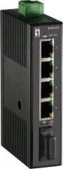 LevelOne LevelOne Switch 4x FE IES-0510 1xSC