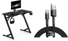 SENSE7 Vamo 100 czarne+ kabel usb