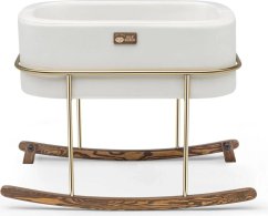 Mexen Lopšys kūdikiui Hier Bebek, White/Gold, 90x70x58 cm
