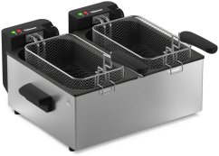Tristar Double | FR-9342 | Moc 3600 W | objem 6 l | farba strieborný