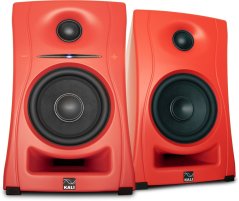 Audio-Technica KALI AUDIO LP-UNF-R - Para monitorów odsłuchowych z Bluetooth. Reproduktori multimedialne, Červené.