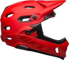 Bell Prilba na celú tvár BELL SUPER DH MIPS SPHERICAL Červený roz. S (52–56 cm) (NEW)