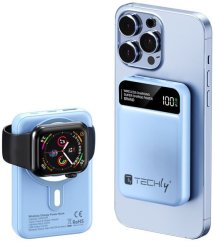 Techly I-CHARGE-10LCDBL 10000 mAh Modrý