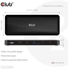 Club 3D CSV-2540 14in1 USB-C