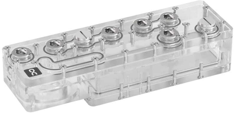 Alphacool Core Distroprokove 240 XS D5/DDC, ARGB - akryl
