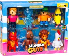 STUMBLE GUYS STUMBLE GUYS - MINI FIGURKI- DELUXE 8 FIGUREK VER.A