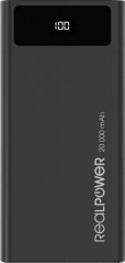 Realpower PB-20k 20000mAh Czarny