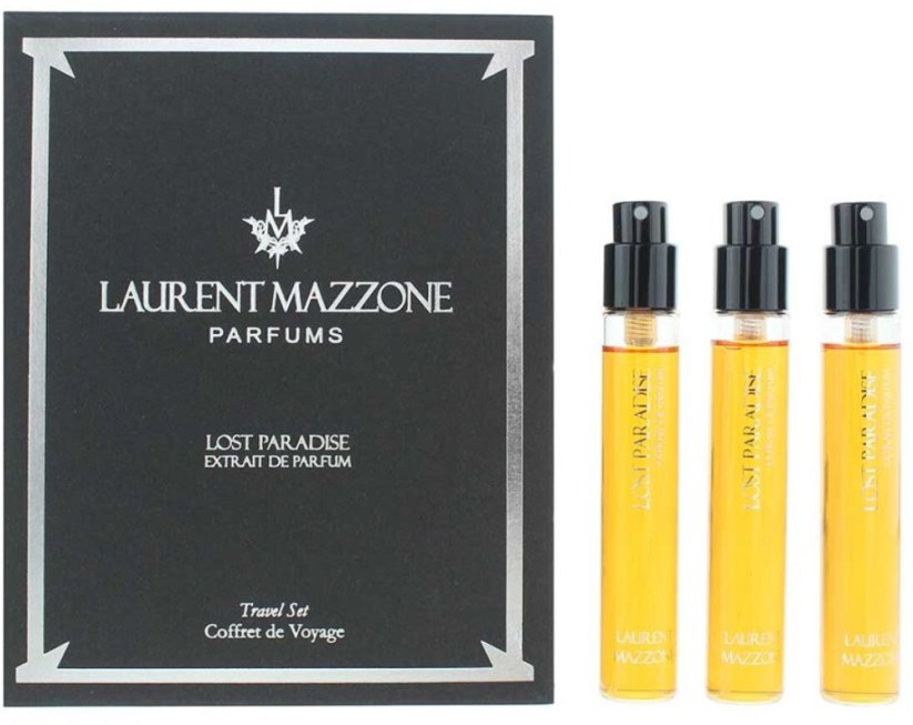 Histoires de Parfums Set Trio, Laurent Mazzone, Lost Paradise, Extrait De Parfum, Unisex, 3 pcs, 15 ml Unisex