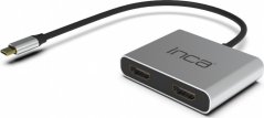 Inca Adapter ITPC-4 Typ C > 2xHDMI 4K30Hz,1xUSB-A,1xUSB-C