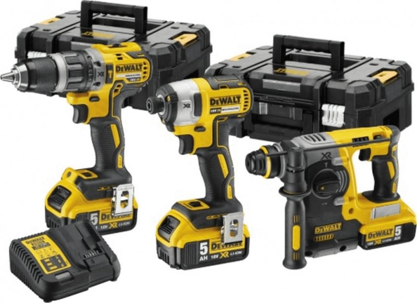 Dewalt 9-elementowy (DCK368P3T-QW)
