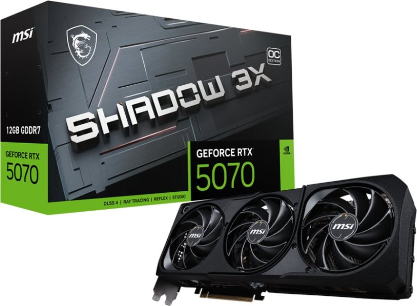 MSI GeForce RTX 5070 Shadow 3X OC 12GB GDDR7 DLSS4